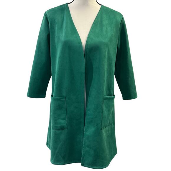 Olivia Blu Jackets & Blazers - Olivia Blu Women's Green Blazer Size S